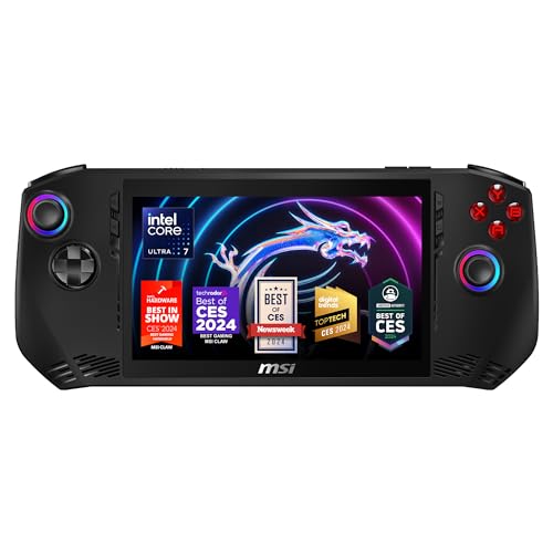 MSI Claw PC Gaming Handheld: Intel Ultra 7-155H, 7