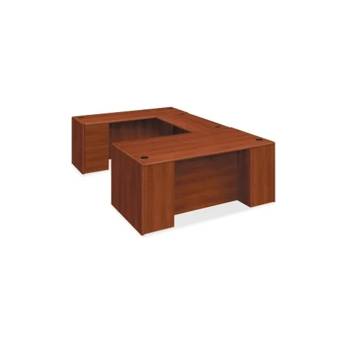 HON - H10787R.COGNCOGN - 10700 Single Pedestal Desk, Full Right Pedestal, 72w x 36d x 29 1/2h, Cognac