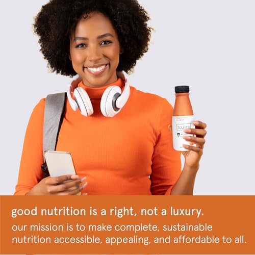 Soylent Complete Meal Replacement Shake, Gingerbread, 16g Complete Protein, Ready-to-Drink Plant Based Protein Drink, 1g Sugar, 11oz (12 Pack)