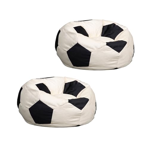 Big Joe Classic Bean Bag Chair, Sapphire Smartmax, Durable Polyester Nylon Blend, 2 feet Round