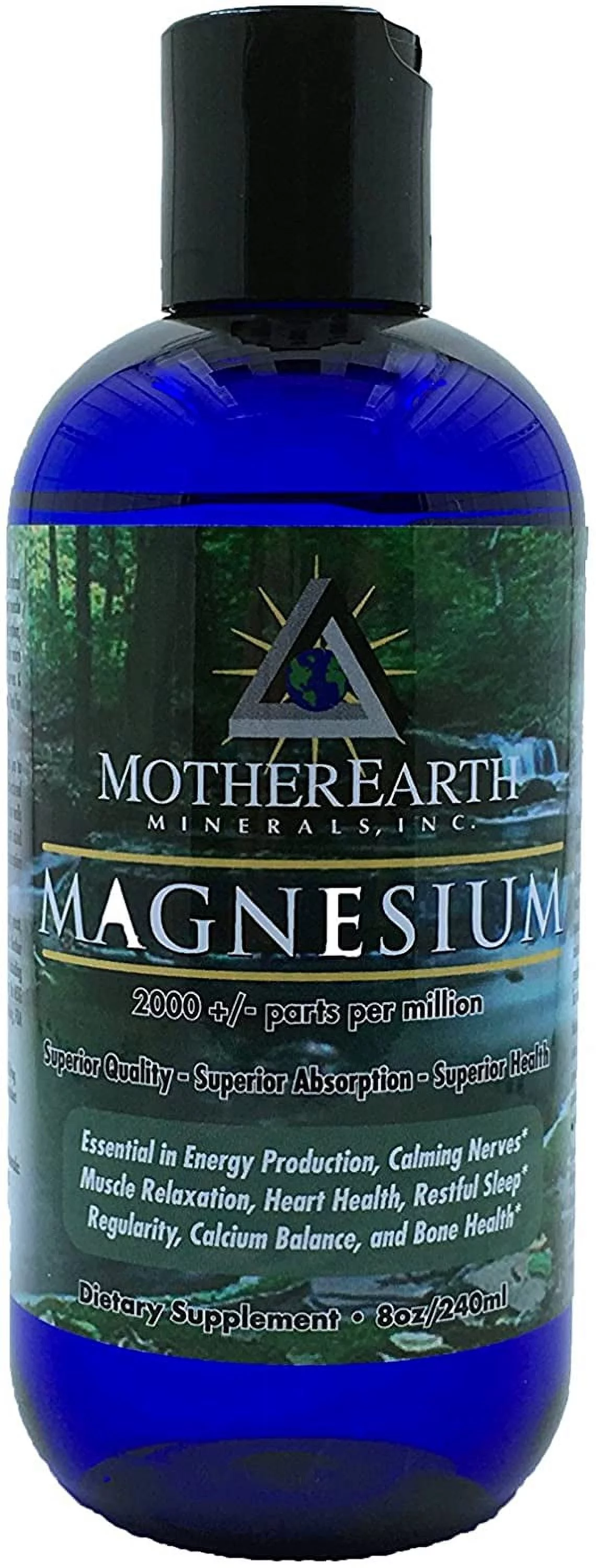 Mother Earth Minerals Angstrom Minerals - Magnesium - 8 oz