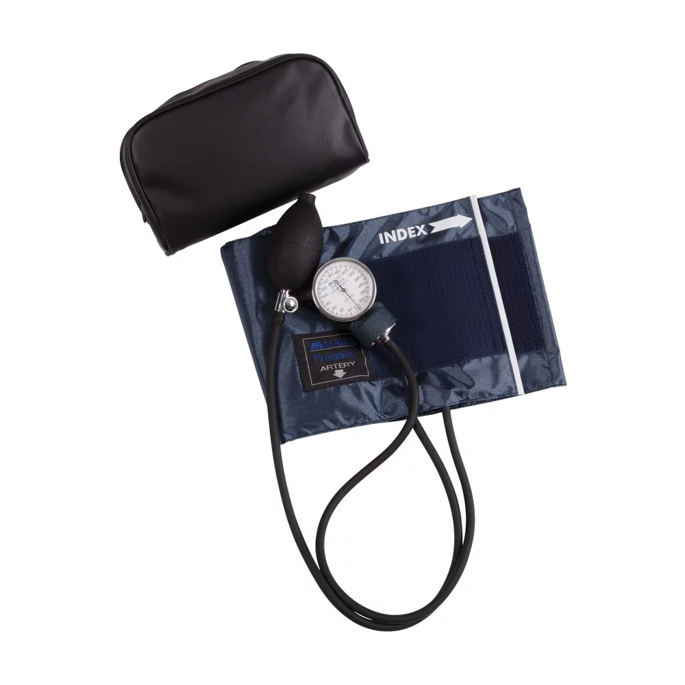 MABIS Precision Series Aneroid Sphygmomanometer, Large Adult