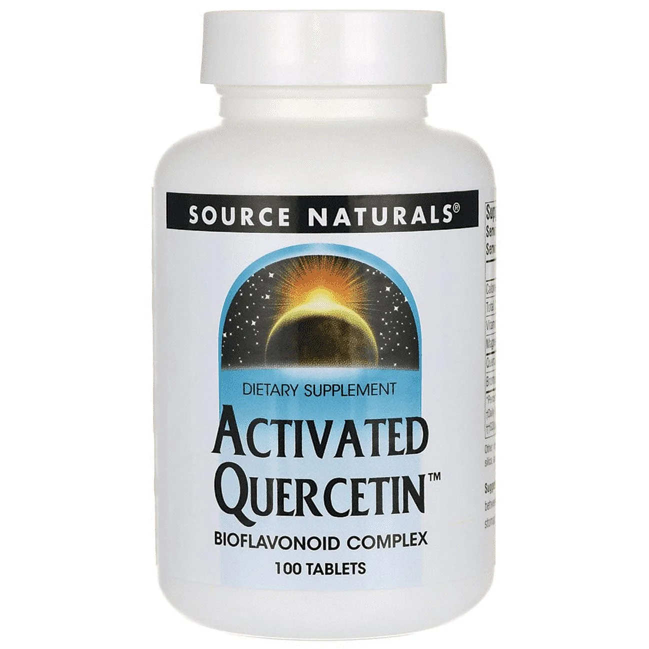 Source Naturals Activated Quercetin Bioflavonoid Complex, 100 Ct
