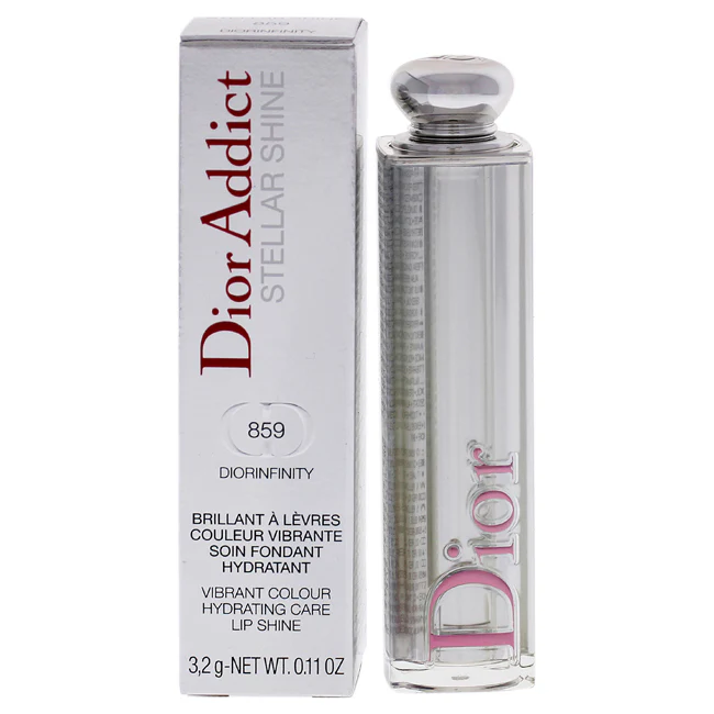 Christian Dior Dior Addict Stellar Shine Lipstick - 859 Diorinfinity-Red by Christian Dior for Women - 0.11 oz Lipstick
