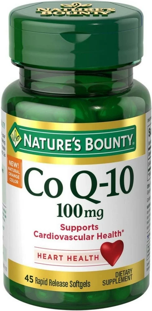 Nature's Bounty Co Q-10 100mg 45 Rapid Release Softgels (Pack of 6)