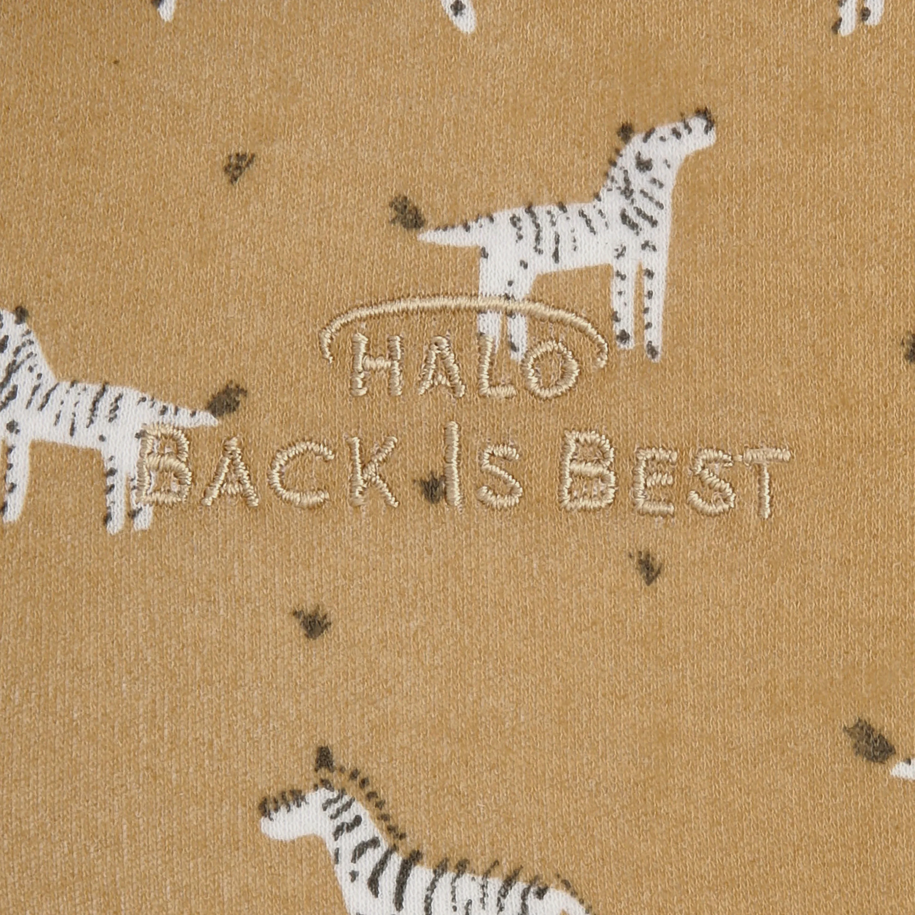 Halo® Sleepsack® Swaddle, 100% Cotton, Serengeti Zebras, Small, Unisex, 3-6 Months