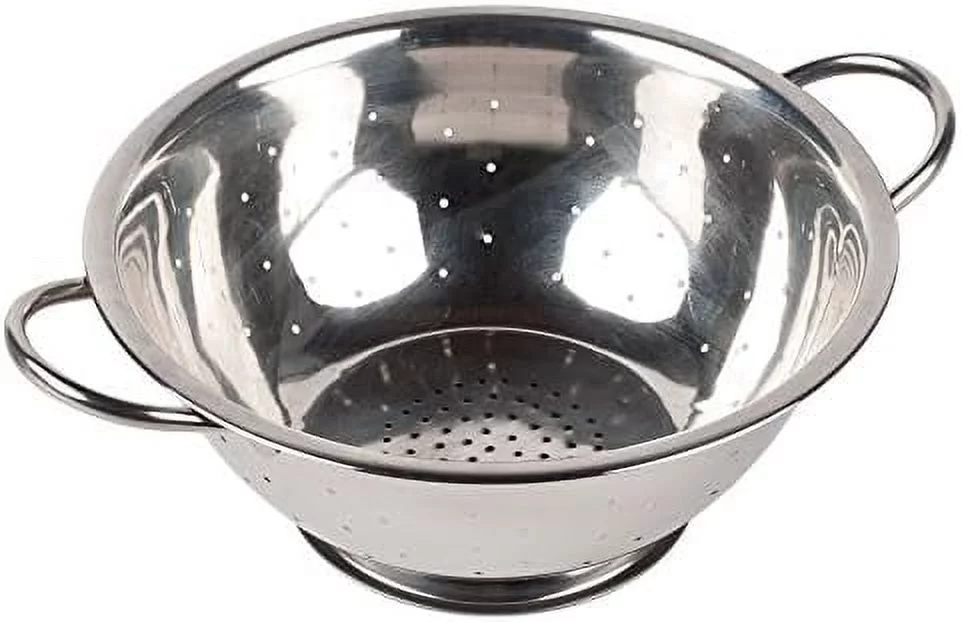 Colander With Base, 5-Quart, Stainless Steel