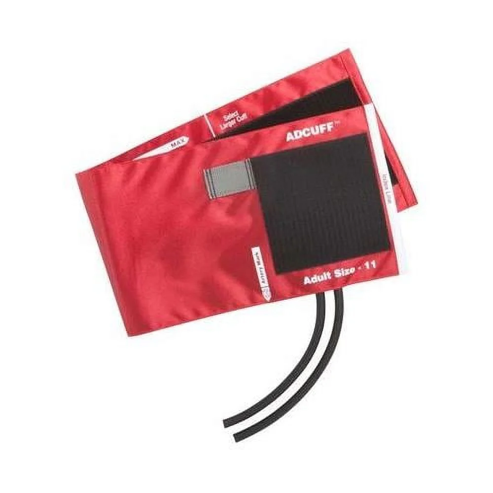 ADCUFF & Bladder, 2 Tube, Adult, Burgundy ADC845-11ABD-2