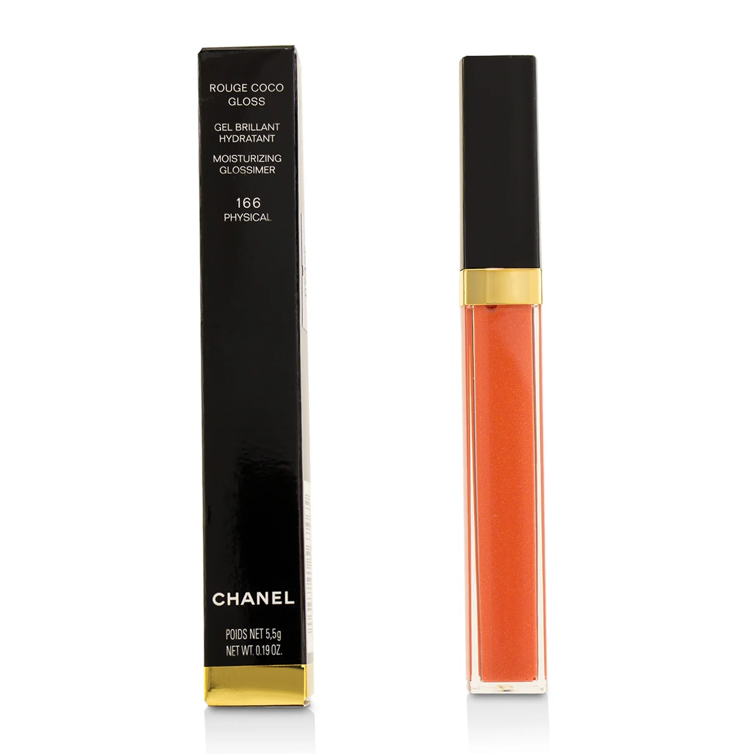 Chanel Rouge Coco Gloss Moisturizing Glossimer - # 806 Rose Tentation  5.5g/0.19oz