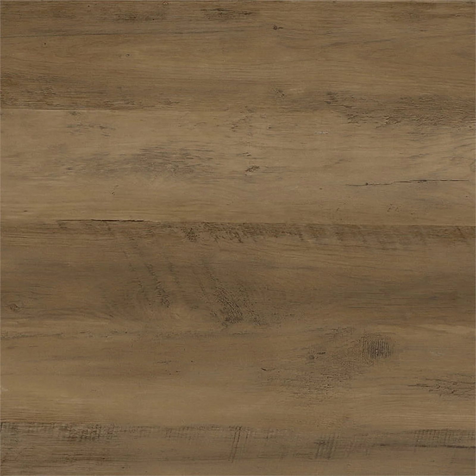 Pemberly Row Small Computer Desk with Hutch in Reclaimed Pine