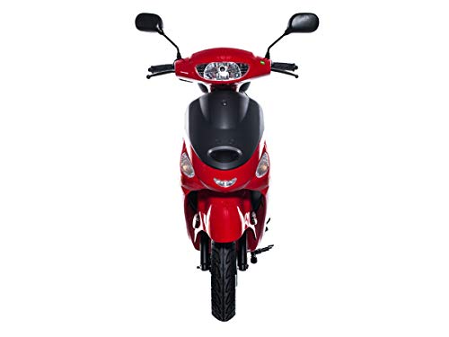 Tao Tao Brand Street Legal Gas Powered Scooter Model # ATM-50 Red Color