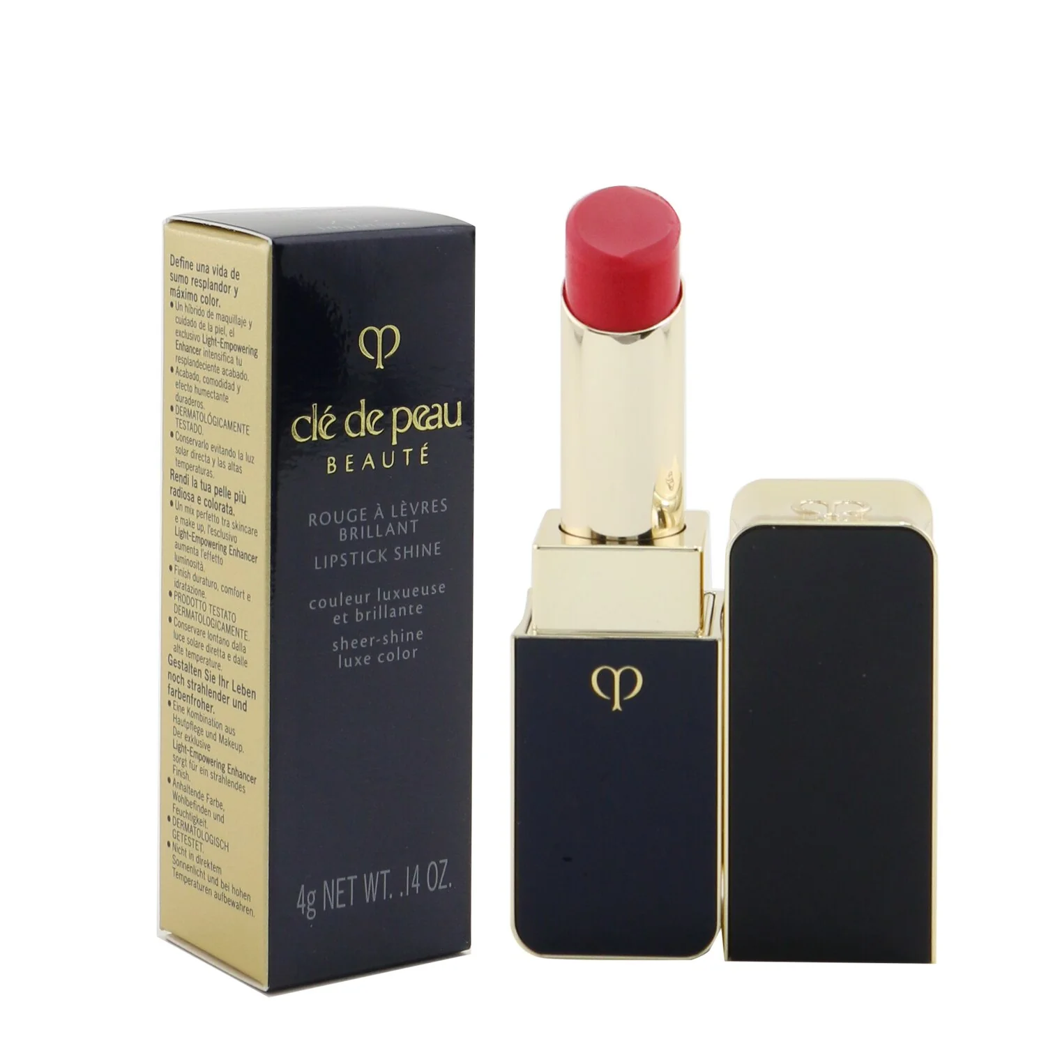 Cle De Peau Lipstick Matte - # 520 Heavenly Peach (Limited Edition XMAS 2022)  4g/0.14oz