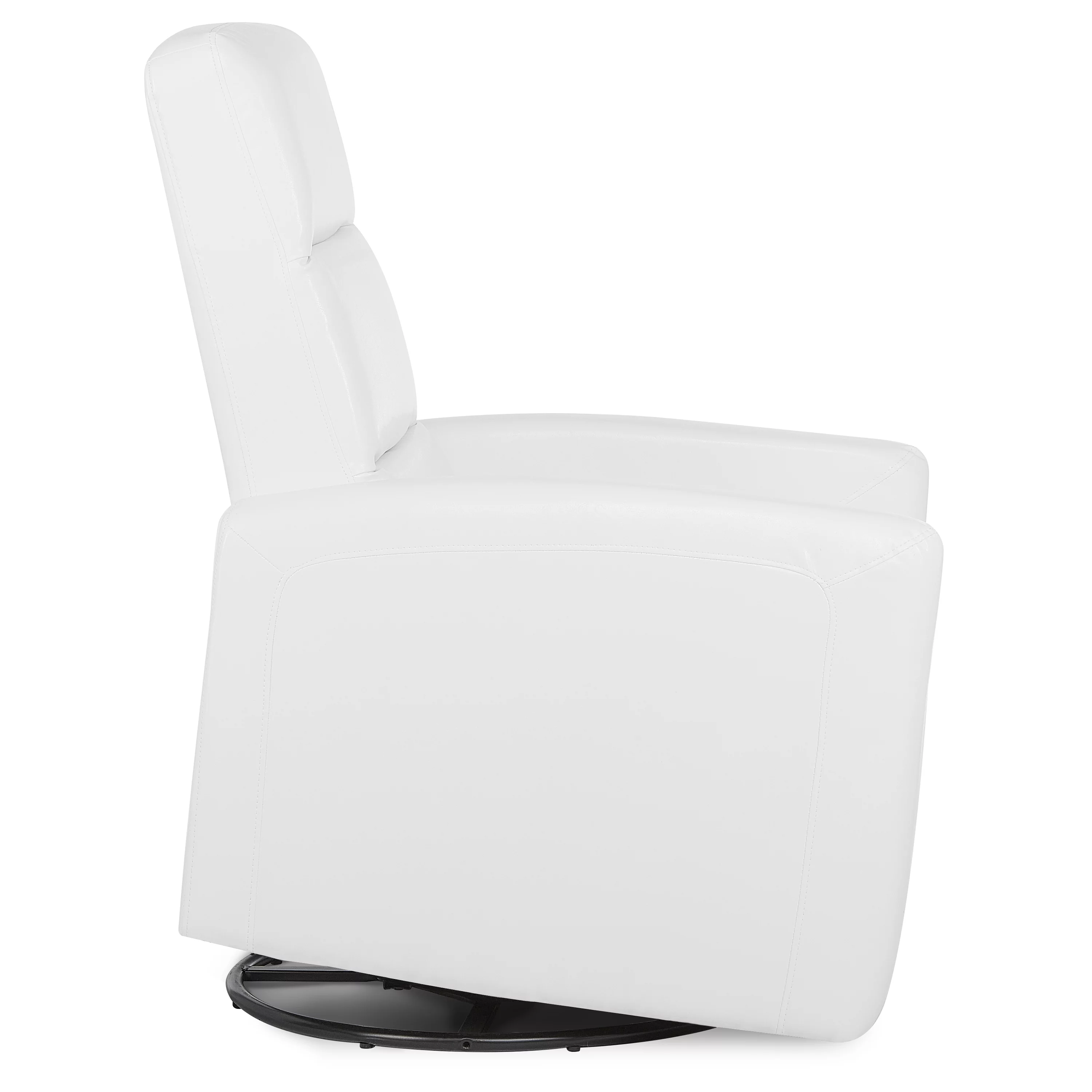 Evolur Reevo Swivel Glider In White