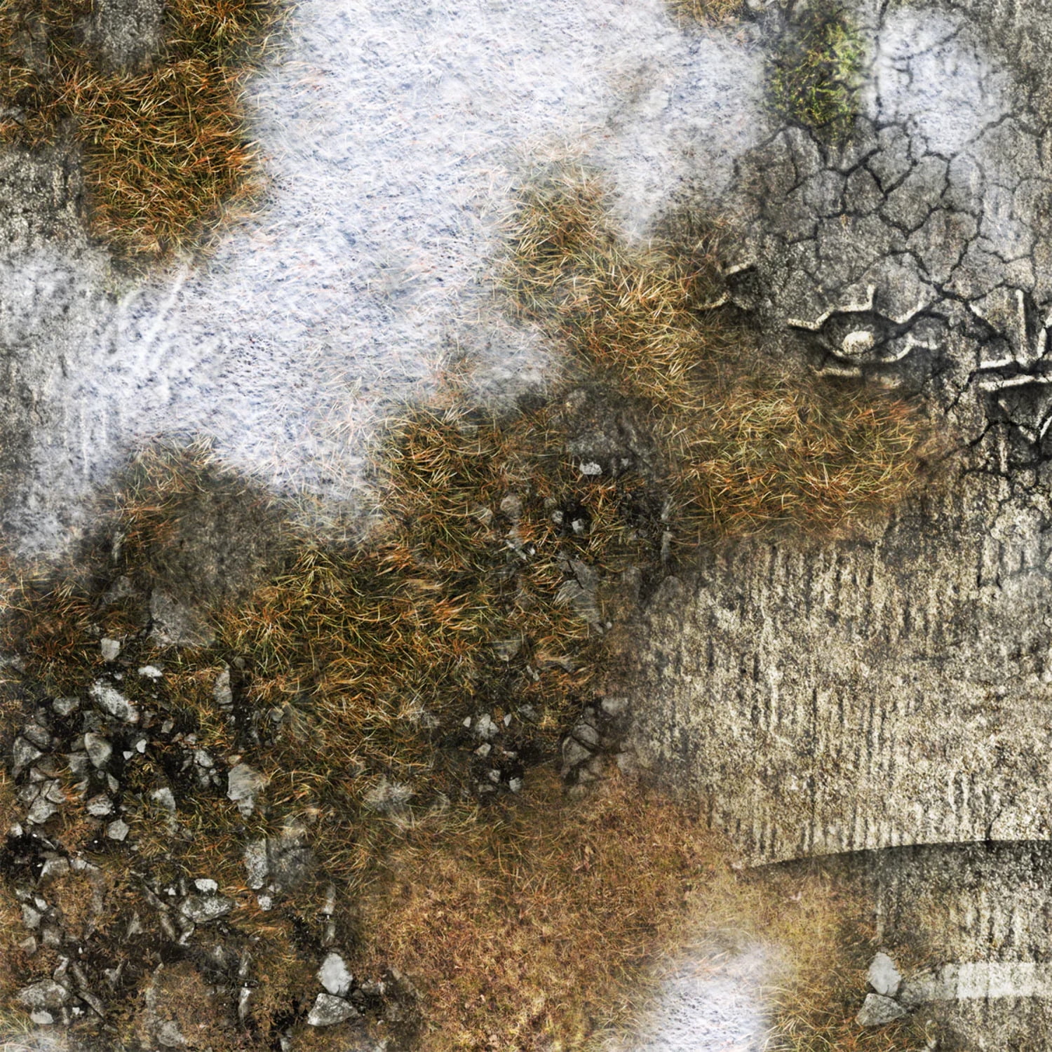 FLG Mats: Ancient Alien Ruins Winter