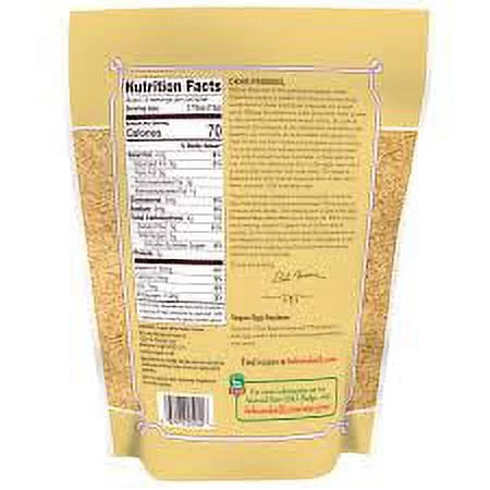 Bob's Red Mill, Organic Golden Flaxseed Meal, 32 oz (Pack of 2)