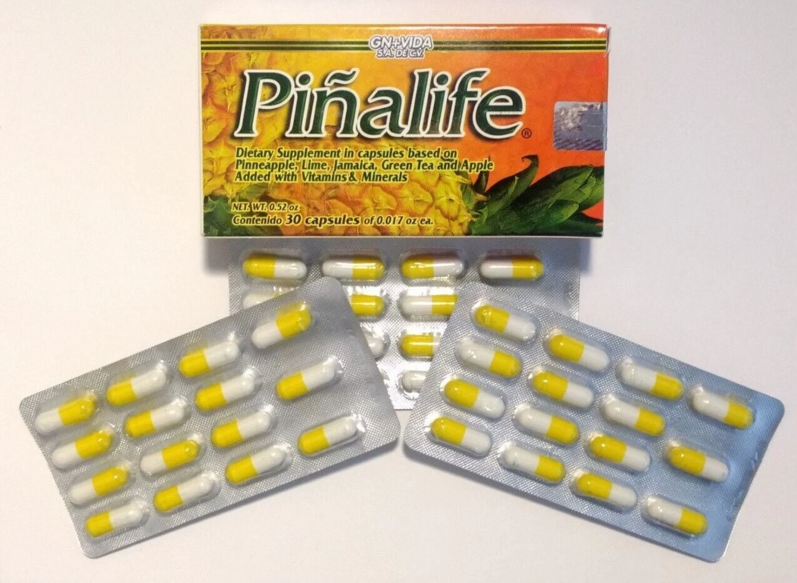 100% Original Pinalife Capsules 30 Count