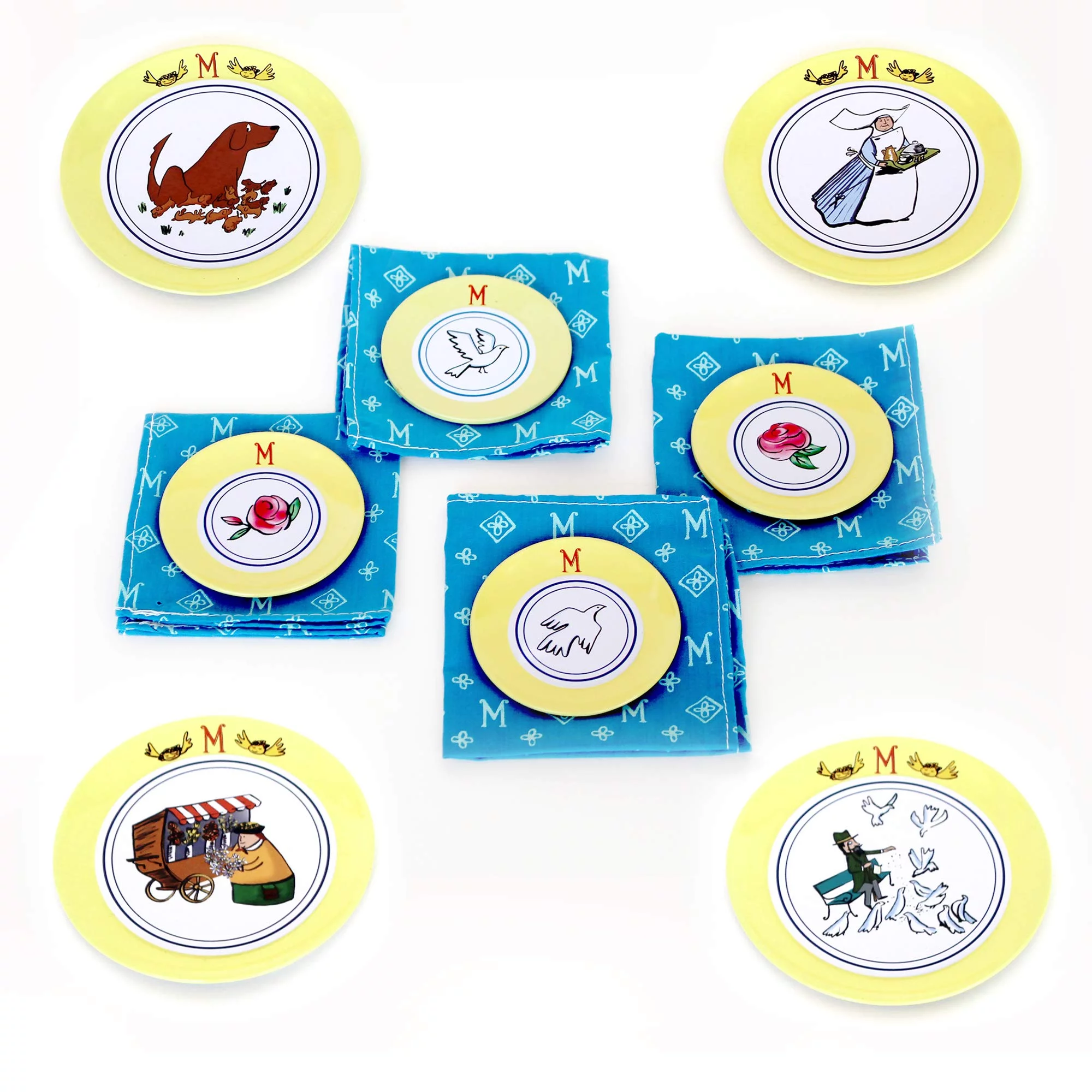 Madeline Tin Tea Set (24 piece)