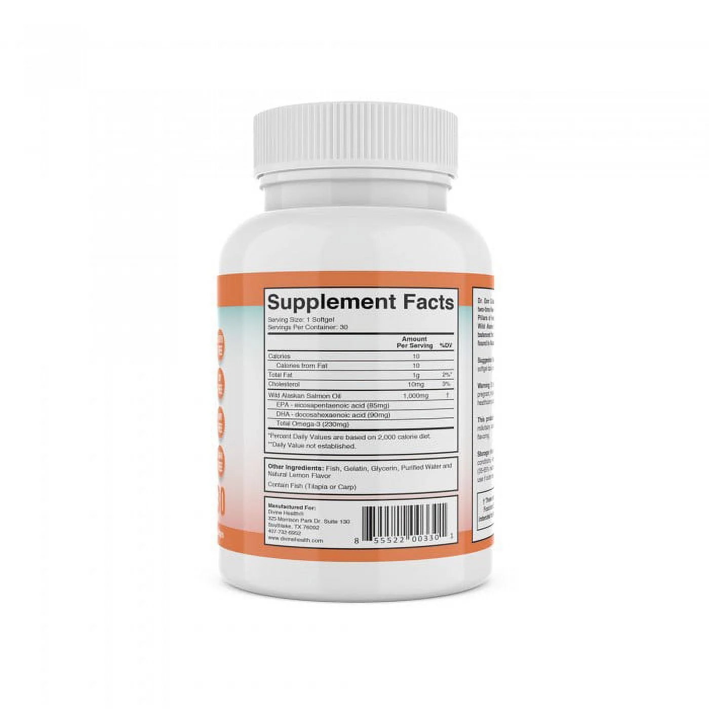 Dr. Colbert's Wild Alaskan Salmon Omega-3