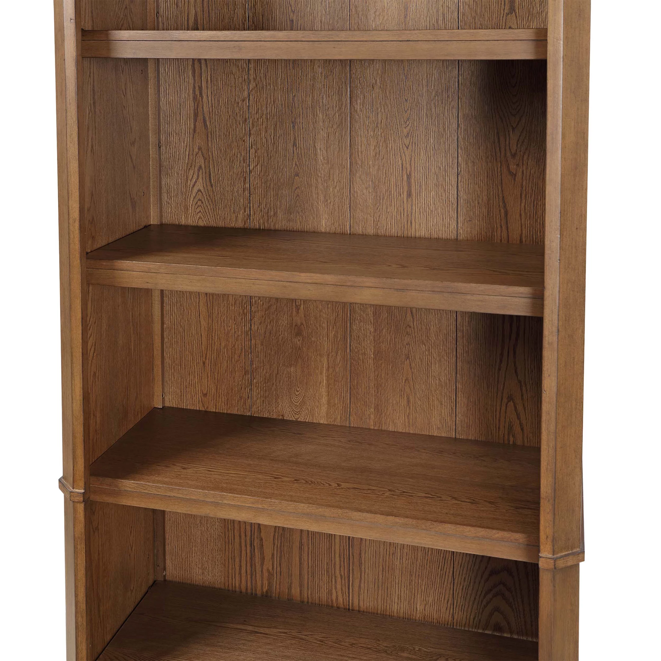 The Pioneer Woman Helen Bookcase Made With Solid Wood Frame, Heirloom Brown