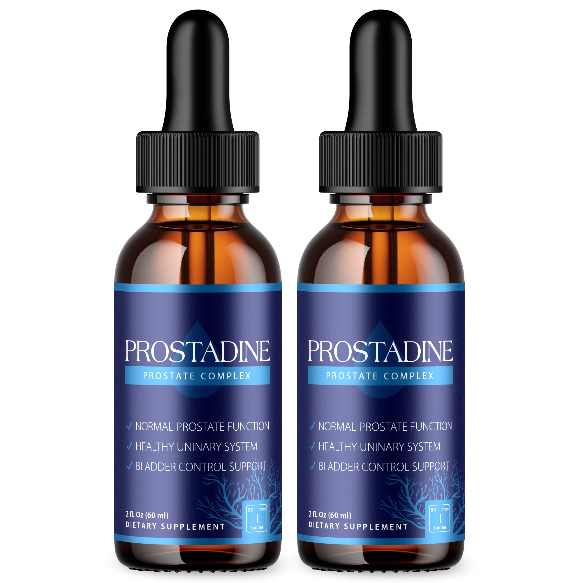 (2 Pack) Prostadine Official Drop Formula Prostate Complex Healthy Urinary Bladder Control Support (120ml)