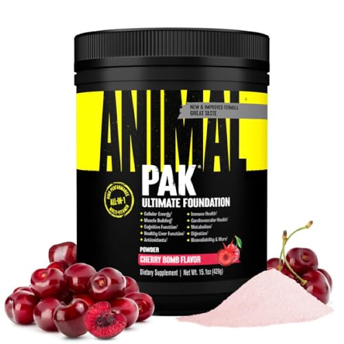 Animal Pak - Convenient Multivitamin for Men & Women Daily All-in-One Vitamin & Supplement Pack - Zinc, Vitamins C, B, D, Amino Acids, and Immune Support - Sports Nutrition Performance - 30 Count