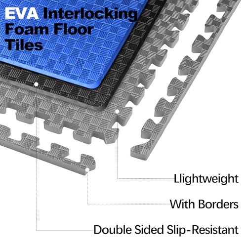 Puzzle Exercise Gym Flooring Mat, 1