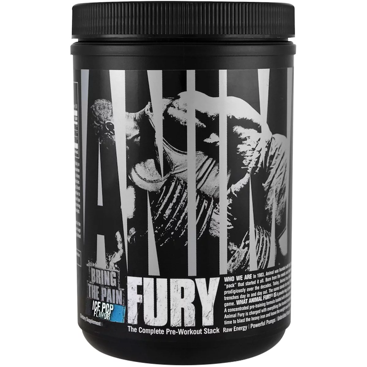 Universal Nutrition Animal Fury Dietary Supplement - Ice Pop - 30 Servings