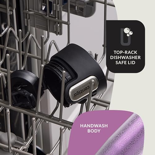 Contigo AUTOSEAL West Loop Vacuum-Insulated Stainless Steel Travel Mug with Easy-Clean Lid 20 oz Sake