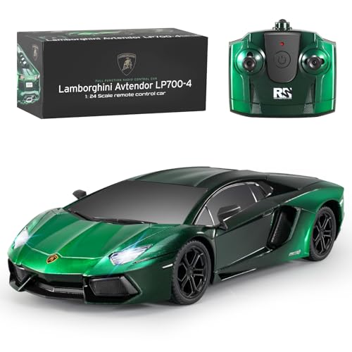 MIEBELY Lamboghini RC Car - 1:24 Scale Lambo Toy Car 3.7V 500mAh, Sián Fast Remote Control Car for Boys 8-12, Rc Race Car Model Birthday Gifts for Kids Adults Boys Girls Age 6-12 Year Old