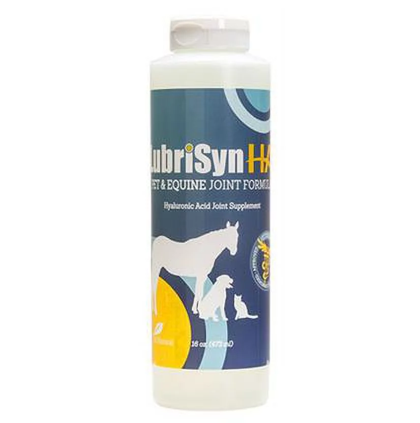 LubriSyn HA Plus Joint Supplement for Dog Cat  Equine 16 oz.