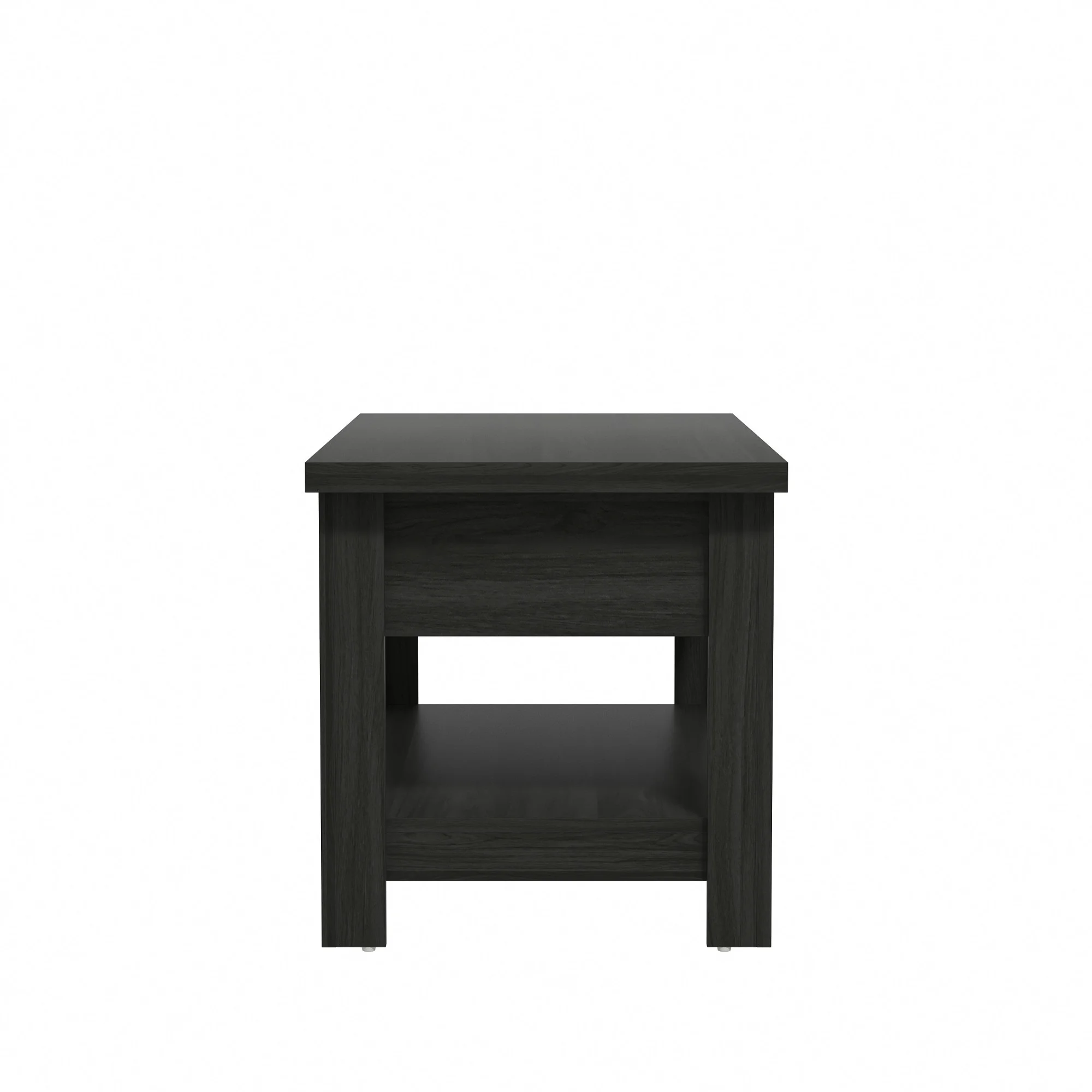 Hillsdale Coover Wood Rectangle Lift Top Coffee Table, Black
