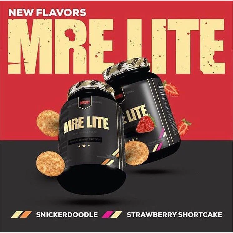 Redcon1 MRE Lite (Banana Nut Bread) 30 Servings, Animal Based Protein, Contains No Whey, No bloating, Keto Friendly, 2G Sugar, 24G Protein Protein Meal Replacement (1.92 lbs)