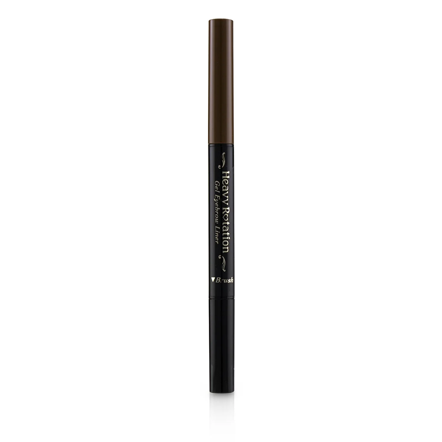 KISS ME Heavy Rotation Gel Waterproof Eyebrow Liner - # 02 Dark Brown  0.1g/0.004oz