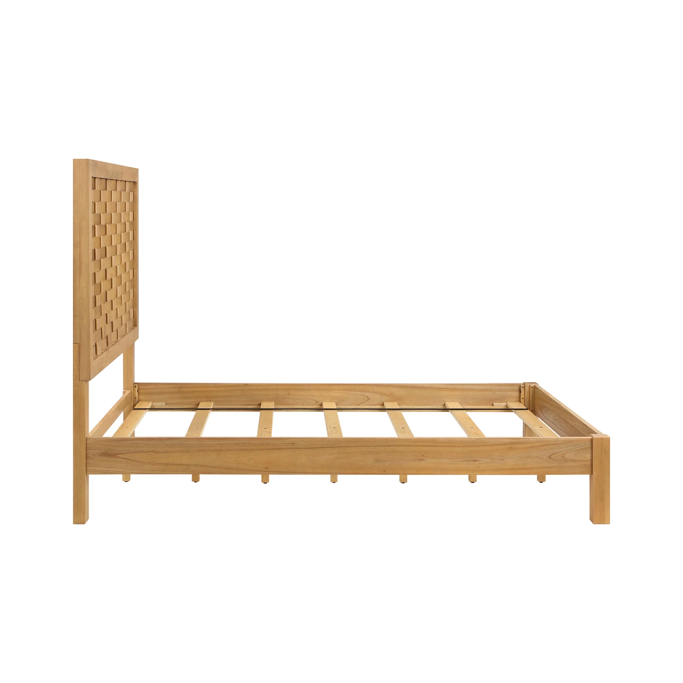 Better Homes & Gardens Bristol Queen Woven Bed, Natural Oak finish, by Dave & Jenny Marrs