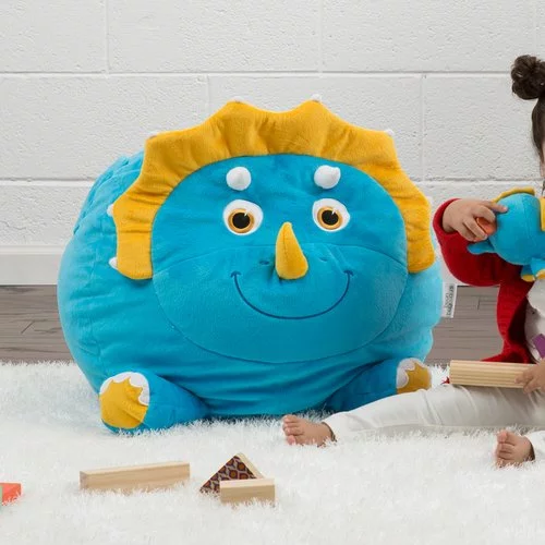 Big Joe Bagasaur Sarah the Triceratops