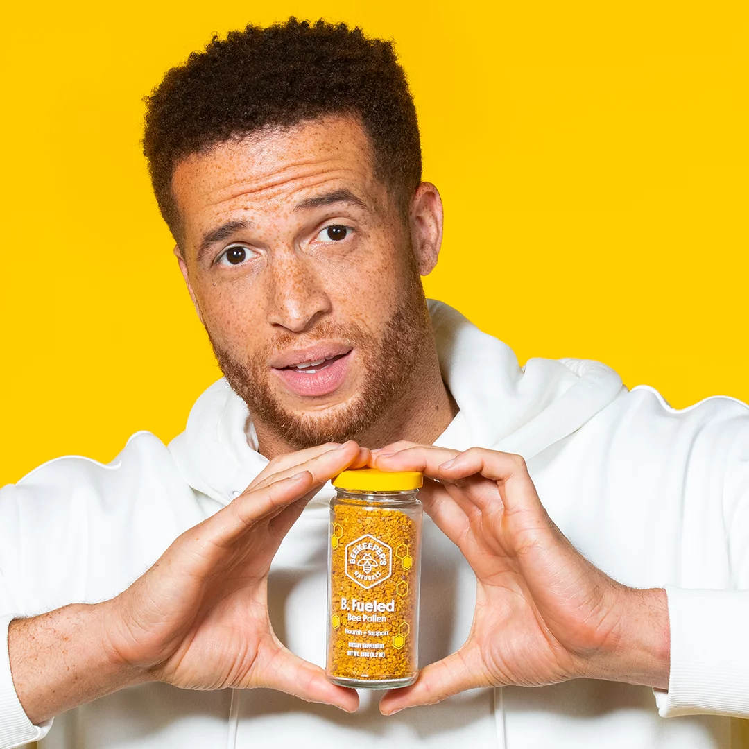 Beekeeper's Naturals Nourish & Support Bee Pollen Granules, 5.2 oz