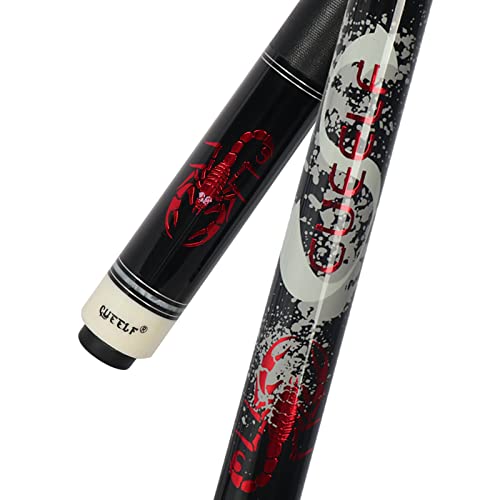 Pool Cue Stick,Billiard Cue Sticks with Hard Case Low Deflection Shaft Professional Billiard Pool Cues Sticks 19.5-21 oz cue Stick