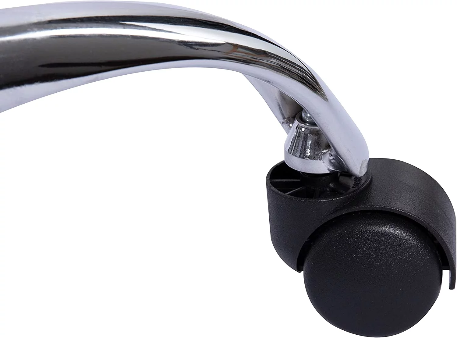 Mara Adjustable Height Drafting Stool with Wheels and Backrest, Space-Saving Faux Leather Rolling Stool Black