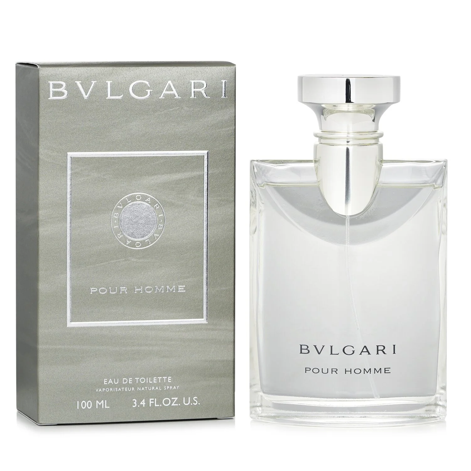 Bvlgari Pour Homme Eau De Toilette Spray  50ml/1.7oz