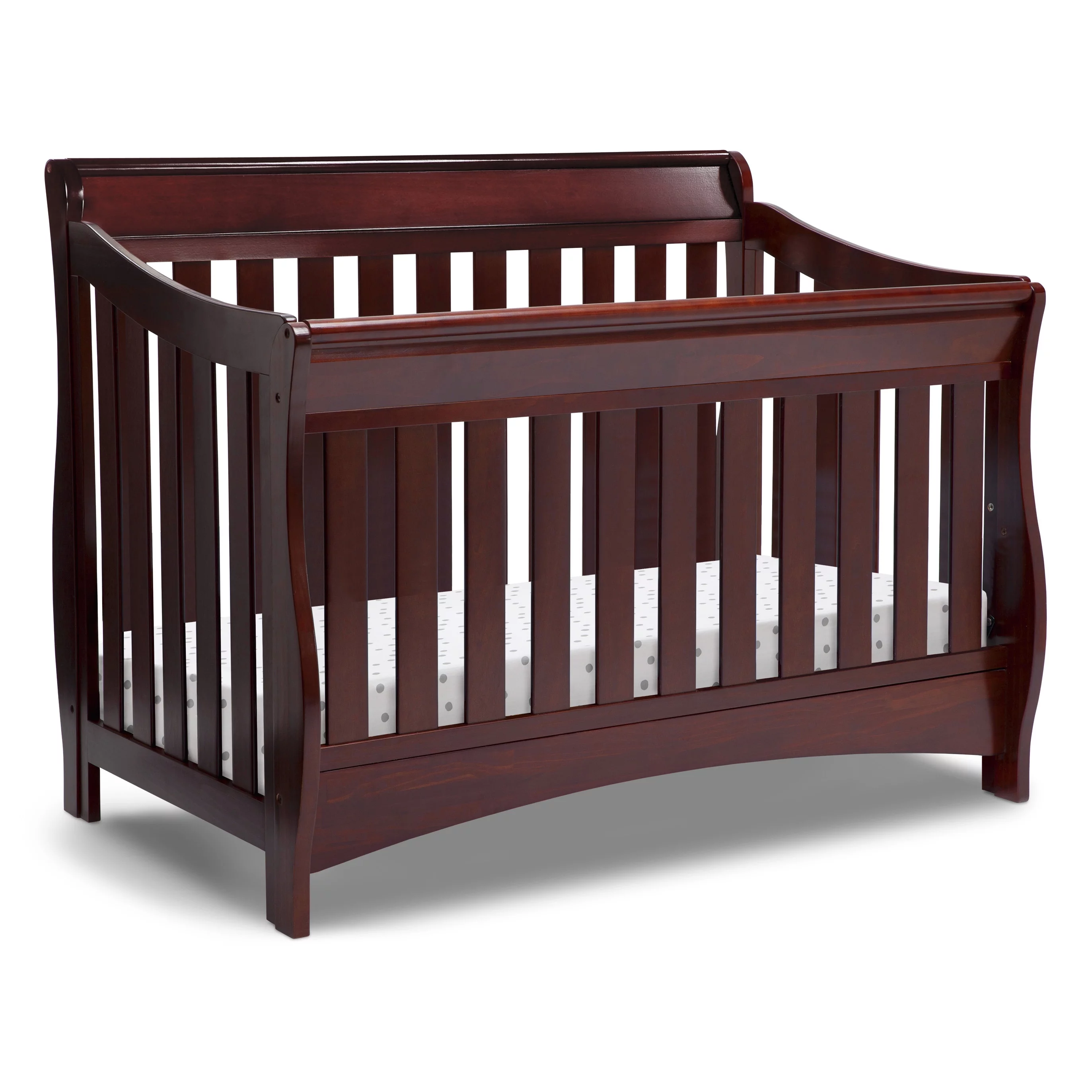 Delta Bentley S Series 4-in-1 Convertible Crib in Black Cherry Espresso