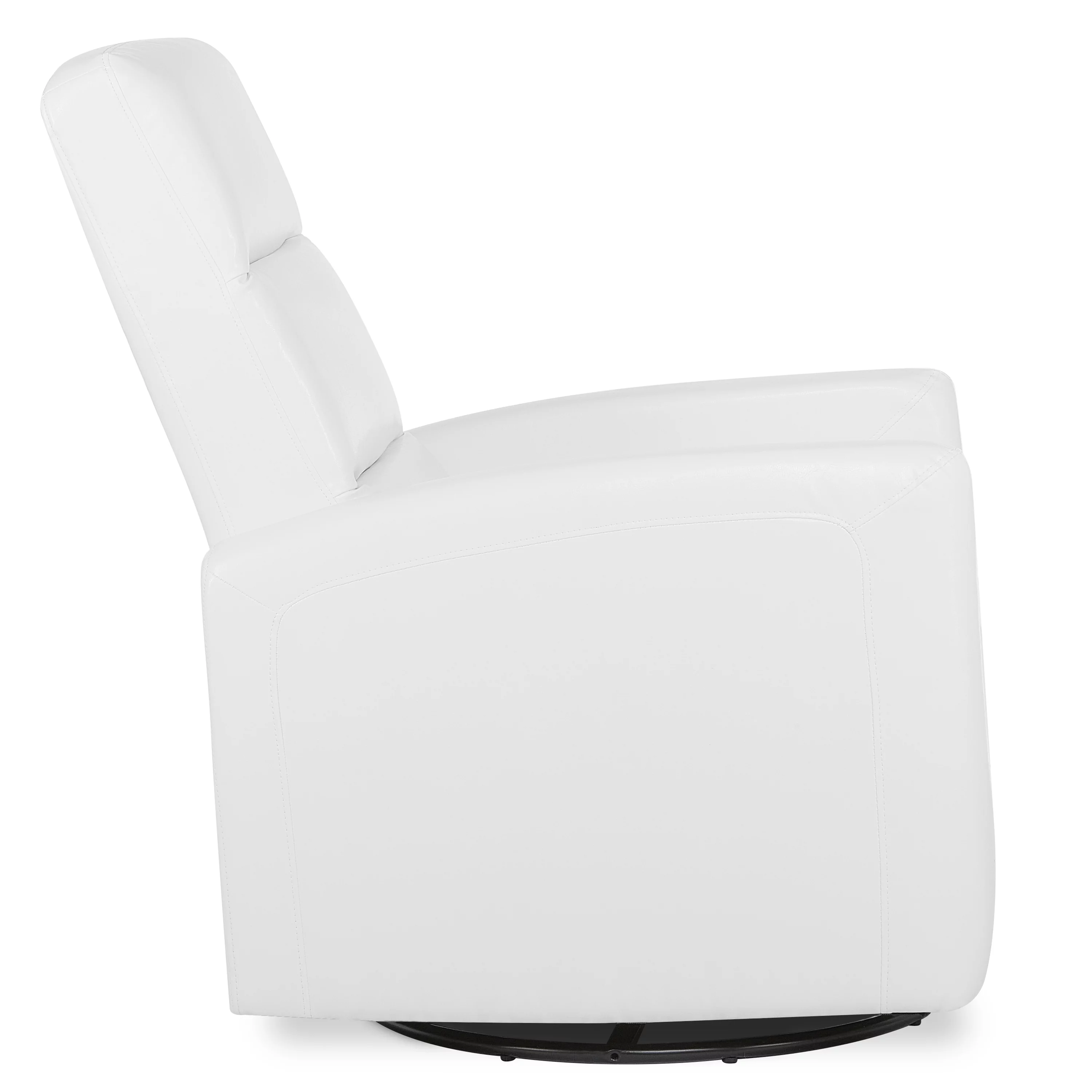 Evolur Reevo Swivel Glider In White