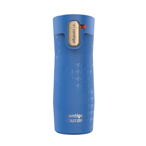 Contigo AUTOSEAL West Loop Vacuum-Insulated Stainless Steel Travel Mug with Easy-Clean Lid 20 oz Sake