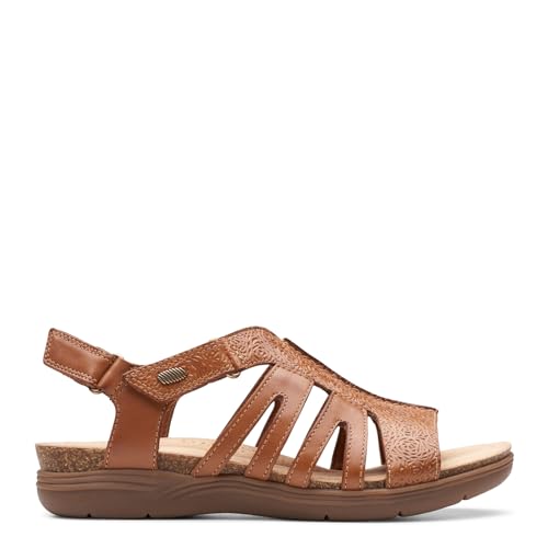 Clarks Women's April Belle Flat Sandal