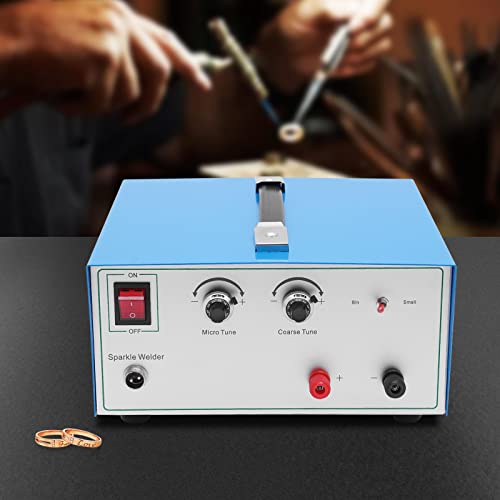 Automatic CNC Spot Welding Machine, Handheld Welding Machine Portable for Metal, 110v / 60hz Permanent Jewelry Welder kits Weldable Solid Gold, Aluminum, Titanium Welding