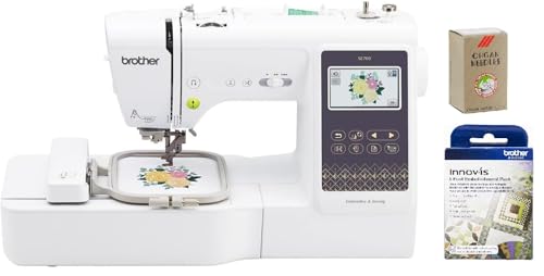 Brother SE700 Sewing and Embroidery Machine, Wireless LAN Connected, 135 Built-in Designs, 103 Built-in Stitches, Computerized, 4
