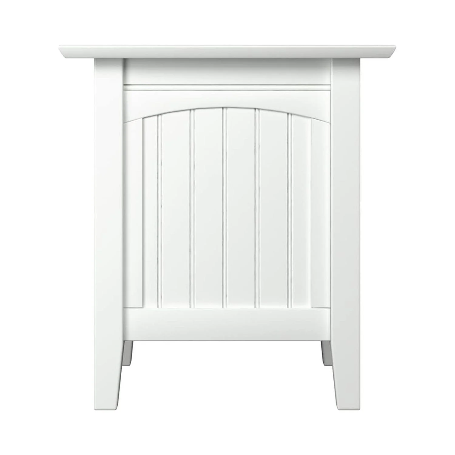 AFI Nantucket Solid Wood End Table White