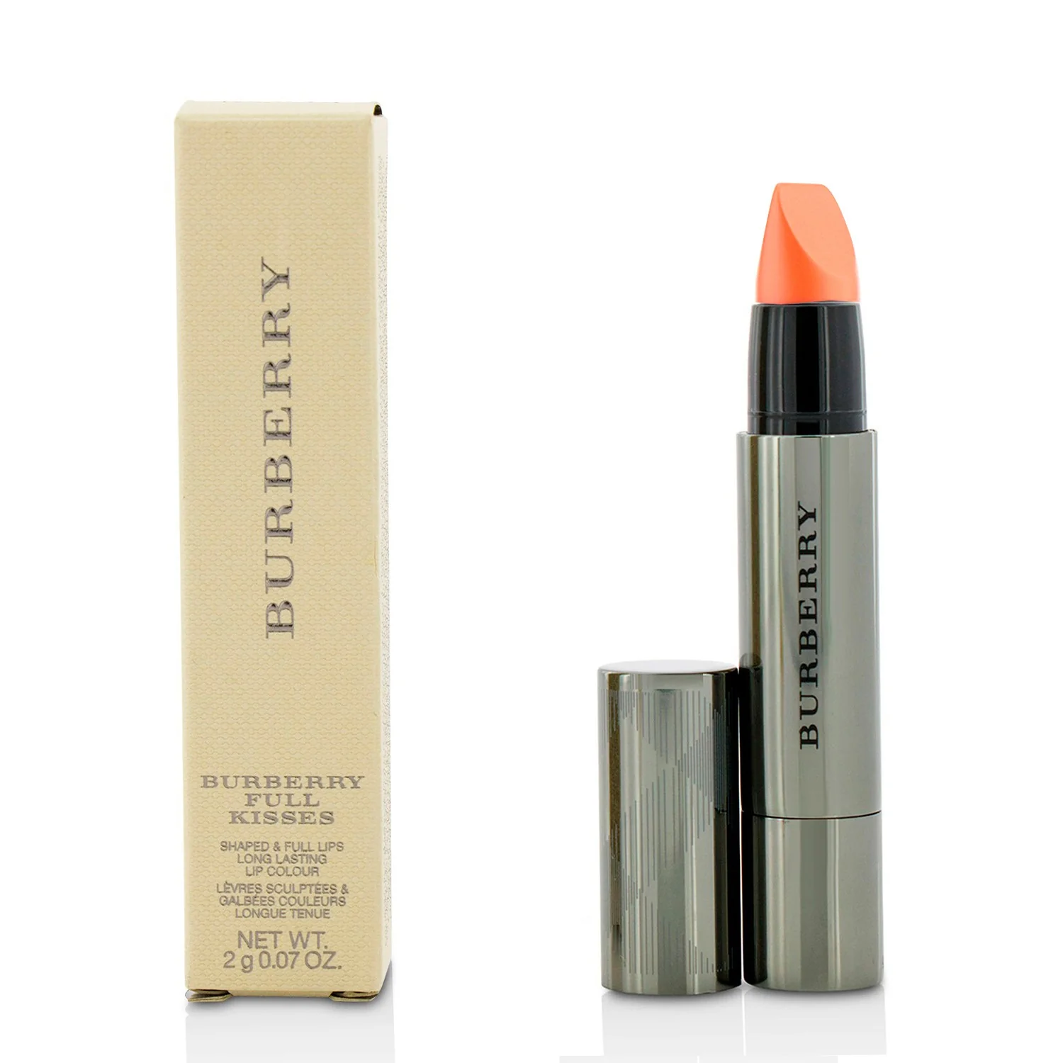 Burberry Burberry Full Kisses Shaped & Full Lips Long Lasting Lip Colour - # No. 500 Nude Beige  2g/0.07oz