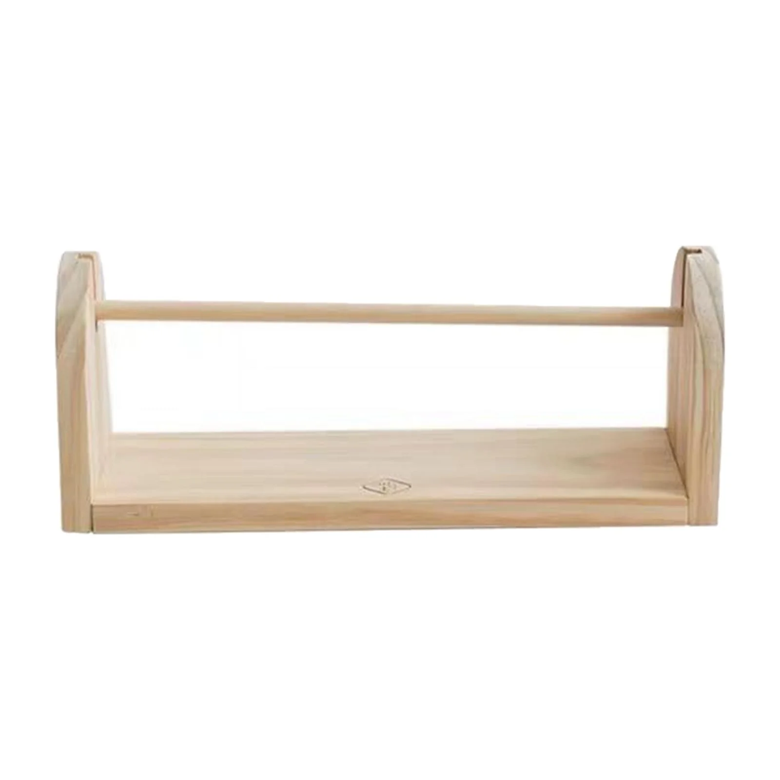 Yarn Holder, Thread Yarn Spindle Winder Portable Ribbon Storage Thread Spool Wooden String Dispenser Stand for Craft & Sewing Knit Crocheting 25cmx15cm