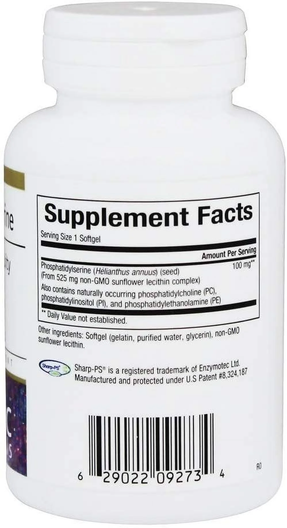 Bioclinic Naturals, Phosphatidylserine 100mg 60 gels