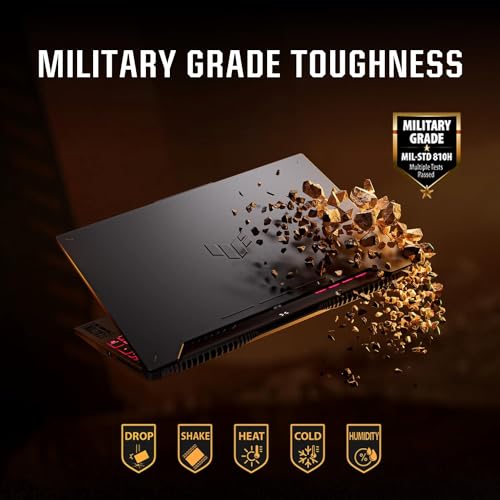 ASUS-TUF Gaming-Laptop RTX 4070 - i7-13620H - 15.6 FHD IPS Display - 64GB RAM -2TB PCIe SSD - RGB Backlit Keyboard - Windows 11 - G-SYNC - Gamer PC - Thunderbolt 4 - HDMI Cable